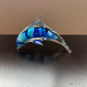 Glass dolphin